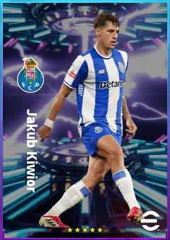 Jakub Kiwior eFootball 2026 player card, 83 OVR CB