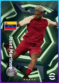 Josef Martínez eFootball 2026 player card, 81 OVR CF