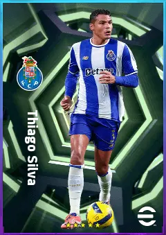 Thiago Silva eFootball 2026 player card, 81 OVR CB