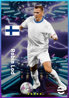 Robin Lod eFootball 2026 player card, 78 OVR LMF