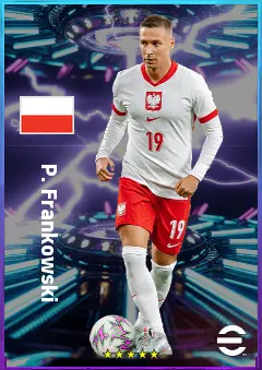 P. Frankowski eFootball 2026 player card, 79 OVR RMF