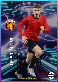 Vitaly Janelt eFootball 2026 player card, 80 OVR DMF