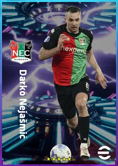 Darko Nejašmić eFootball 2026 player card, 78 OVR DMF