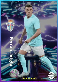 Ferran Jutglà eFootball 2026 player card, 78 OVR CF
