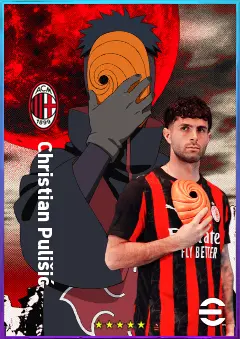 Christian Pulišić eFootball 2026 player card, 95 OVR SS
