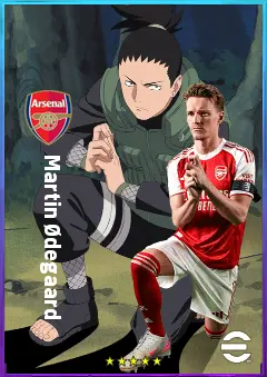 Martin Ødegaard eFootball 2026 player card, 95 OVR AMF