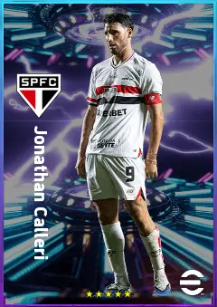 Jonathan Calleri eFootball 2026 player card, 79 OVR CF