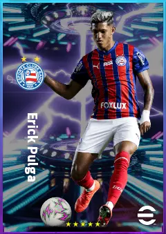Erick Pulga eFootball 2026 player card, 81 OVR LWF
