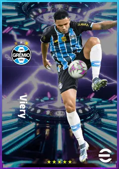 Viery eFootball 2026 player card, 77 OVR CB