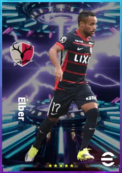 Élber eFootball 2026 player card, 79 OVR LWF