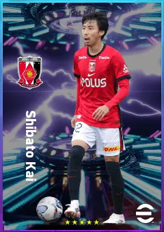 Shibato Kai eFootball 2026 player card, 78 OVR CMF