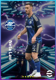 Neta Lavi eFootball 2026 player card, 78 OVR DMF