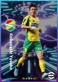 Kobayashi Yusuke eFootball 2026 player card, 74 OVR DMF