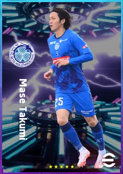 Mase Takumi eFootball 2026 player card, 75 OVR RB
