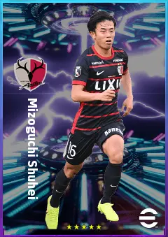 Mizoguchi Shuhei eFootball 2026 player card, 78 OVR LB
