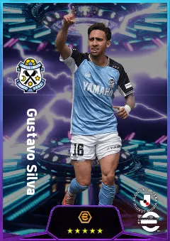 Gustavo Silva eFootball 2026 player card, 78 OVR AMF