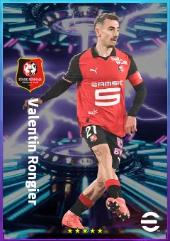 Valentin Rongier eFootball 2026 player card, 80 OVR CMF