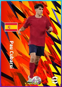 Pau Cubarsí eFootball 2026 player card, 84 OVR CB