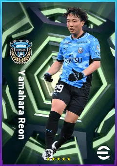 Yamahara Reon eFootball 2026 player card, 76 OVR LB