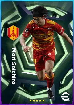 Mori Soichiro eFootball 2026 player card, 74 OVR RB