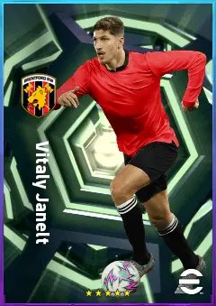 Vitaly Janelt eFootball 2026 player card, 80 OVR DMF