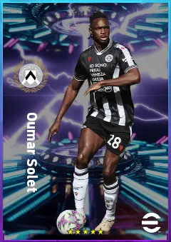 Oumar Solet eFootball 2026 player card, 79 OVR CB