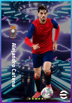 Alejandro Catena eFootball 2026 player card, 81 OVR CB