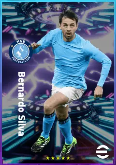 Bernardo Silva eFootball 2026 player card, 83 OVR AMF