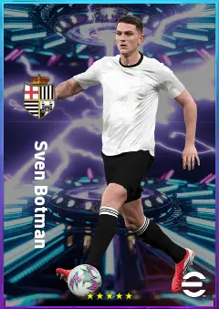 Sven Botman eFootball 2026 player card, 82 OVR CB