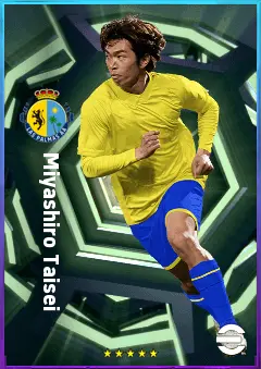 Miyashiro Taisei eFootball 2026 player card, 78 OVR SS