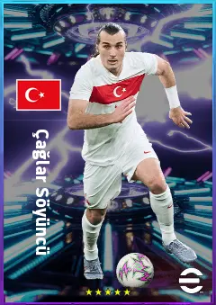 Çağlar Söyüncü eFootball 2026 player card, 79 OVR CB