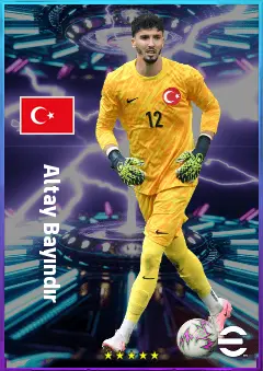 Altay Bayındır eFootball 2026 player card, 80 OVR GK