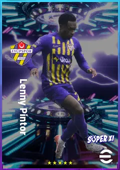 Lenny Pintor eFootball 2026 player card, 78 OVR LWF