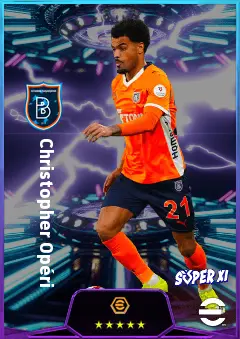 Christopher Opéri eFootball 2026 player card, 80 OVR LB