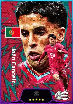 João Cancelo eFootball 2026 player card, 82 OVR RB