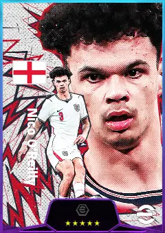 Nico O'Reilly eFootball 2026 player card, 81 OVR LB