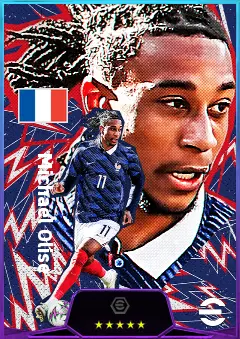 Michael Olise eFootball 2026 player card, 84 OVR RWF