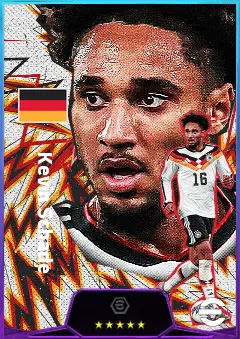 Kevin Schade eFootball 2026 player card, 82 OVR LWF