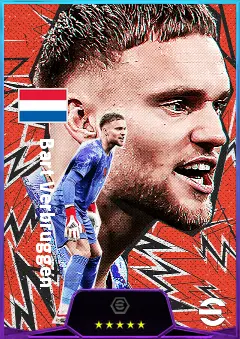 Bart Verbruggen eFootball 2026 player card, 82 OVR GK