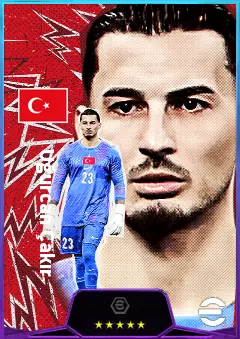 Uğurcan Çakır eFootball 2026 player card, 82 OVR GK
