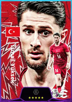 İsmail Yüksek eFootball 2026 player card, 82 OVR DMF
