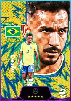 Danilo eFootball 2026 player card, 81 OVR RB
