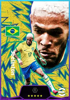 Joelinton eFootball 2026 player card, 83 OVR CMF