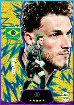 Bento eFootball 2026 player card, 81 OVR GK