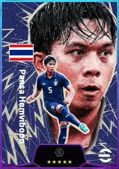 Pansa Hemviboon eFootball 2026 player card, 79 OVR CB
