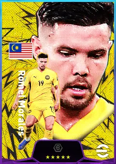 Romel Morales eFootball 2026 player card, 79 OVR CF