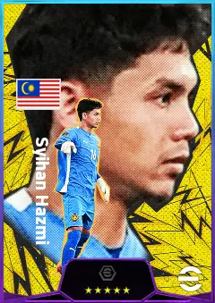 Syihan Hazmi eFootball 2026 player card, 79 OVR GK