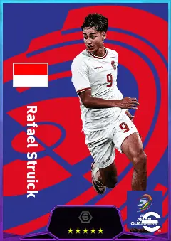 Rafael Struick eFootball 2026 player card, 79 OVR LWF