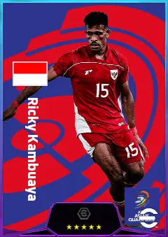 Ricky Kambuaya eFootball 2026 player card, 79 OVR AMF