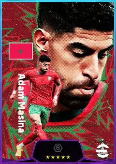 Adam Masina eFootball 2026 player card, 80 OVR CB